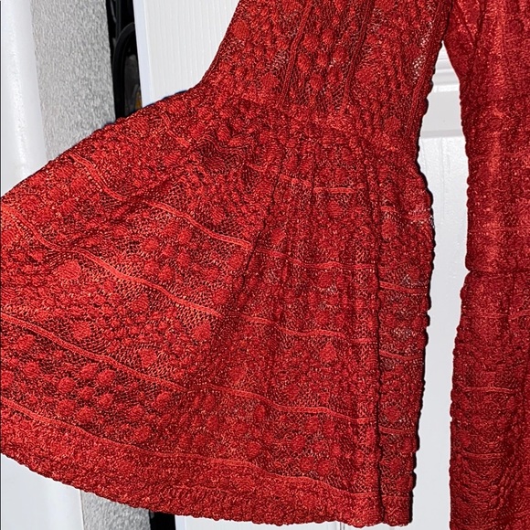 Rust red dress - Picture 2 of 4